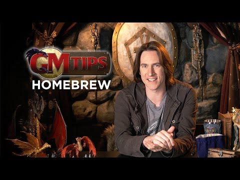 Creating Homebrew Content in RPGs! (GM Tips w/ Matt Mercer)