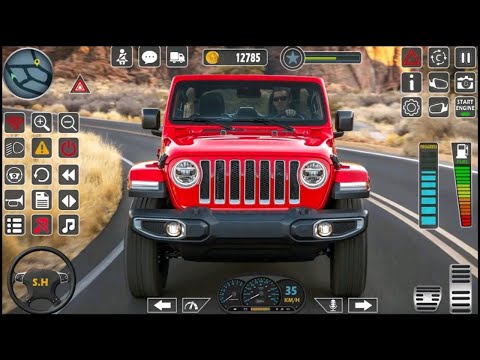 Luxury Jeep Offroad Drive 3D - 4 × 4 SUV Prado Driving Simulator - Android Gameplay