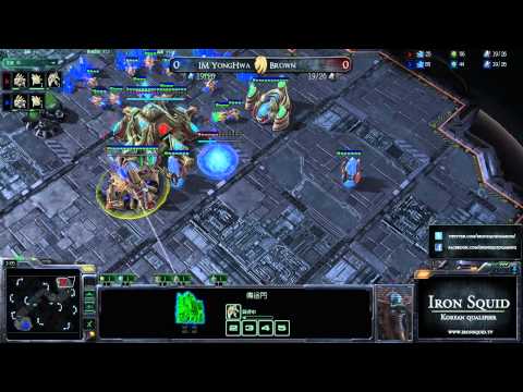 (HD568) YongHwa vs Brown - PvP - G1 - Starcraft 2 [FR]