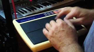 Video thumbnail for Roland SPD-6 Demo Midi Drum Pad by keninorlando9