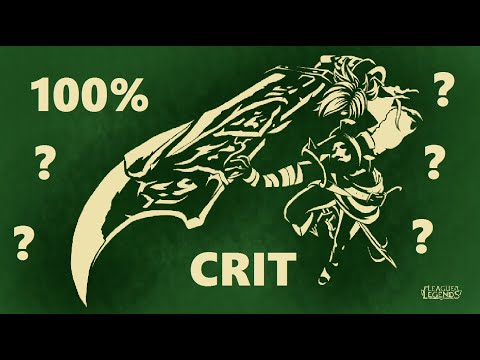 100% CRIT RIVEN BUILD / LOL
