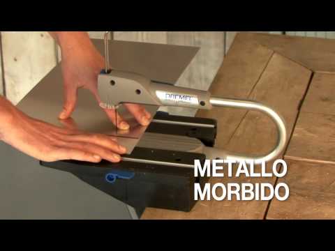 Siaurapjūklės pjovimo staklės DREMEL Moto-Saw MS20-1/5 video