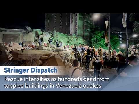 Stringer Dispatch: Rescue intensifies as hundreds dead from toppled buildings in Venezuela quakes