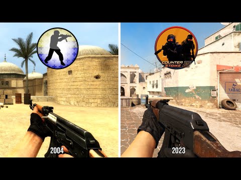 Counter-Strike 2 vs CS Source Details and Physics Comparison