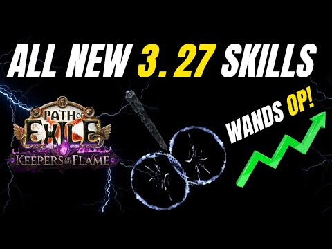 All NEW Skills in POE 1: 3.27 Keepers of The Flame | NEW META?