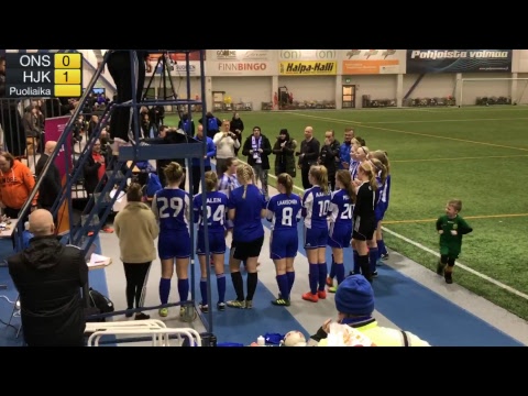 OGC 2018 finaali 14.1.2018: ONS T03 - HJK T03, sis. palkintojen jako