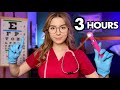ASMR 3 HOURS Of Nurse Exam For SLEEP Cranial Nerve Exam ASMR Roleplay