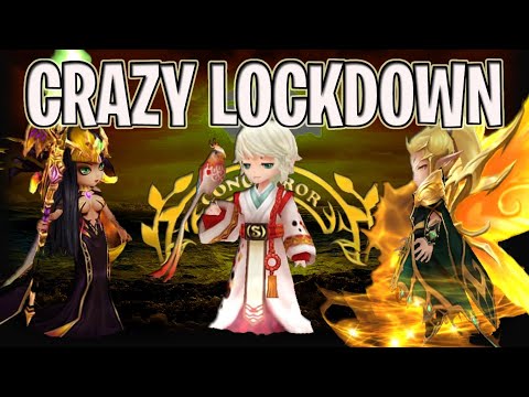 CHIWU HATHOR GANYMEDE Testing on Conqueror RTA - isengdudegame Summoners War