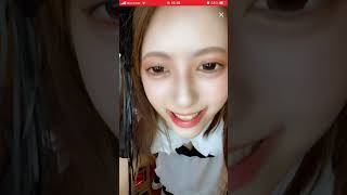 ライブ配信　メイドコス　ちらちら