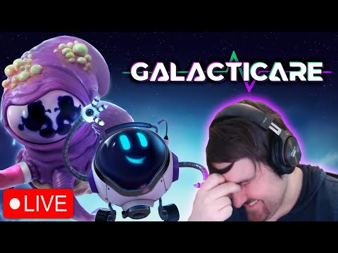 The BETTER Two Point Hospital?! British Humor Hospital Sim in Space! | Galacticare early Key!