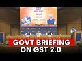 FM Nirmala Sitharaman Joint Press Conference On GST 2 0 Reforms With Piyush Goyal Ashwini Vaishnaw