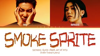 Kadr z teledysku Smoke Sprite tekst piosenki So!YoON! feat. RM of BTS