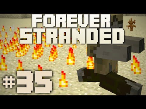 Minecraft- Forever Stranded [35] INTO THE HOUSE!!!