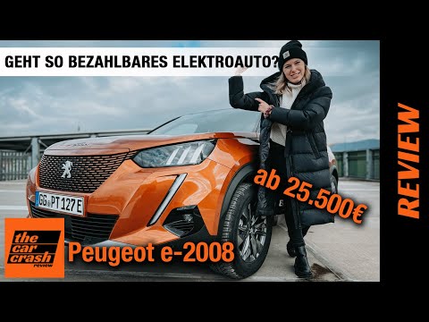 Peugeot e-2008 im Test (2022) Geht so bezahlbares Elektroauto? 🦁 Fahrbericht | Review | GT Pack