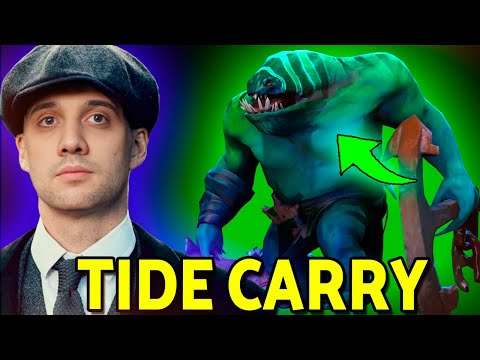 Arteezy Tries Again Tidehunter Carry! Focusing on Right-Click?