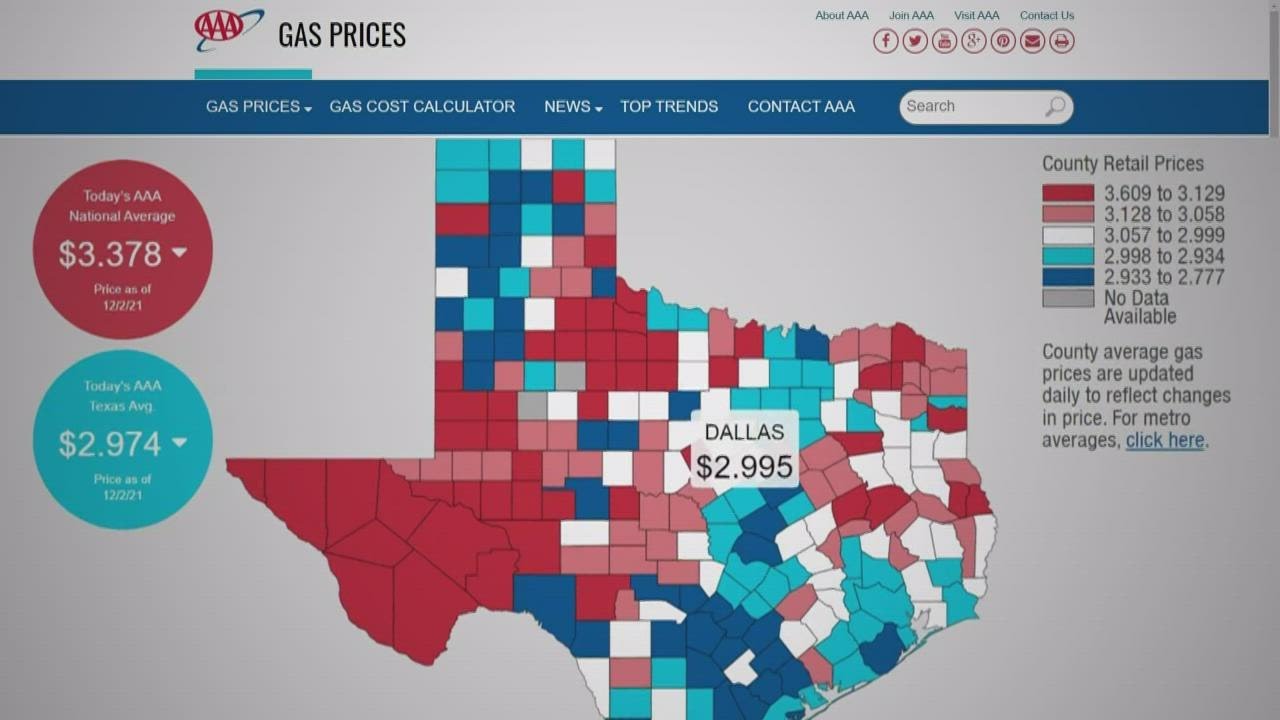 Which region of Texas has the highest production of oil and natural gas