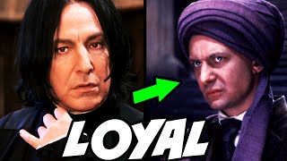 Why Didn&#39;t Voldemort Question Snape&#39;s LOYALTY in the Philosopher&#39;s Stone? - Harry Potter Explained