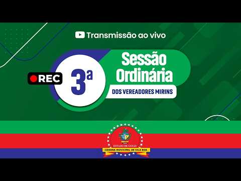 SESSÃO VEREADORES MIRINS - 09 OUTUBRO 2026 - CÂMARA MUNICIPAL VILA BOA -GO