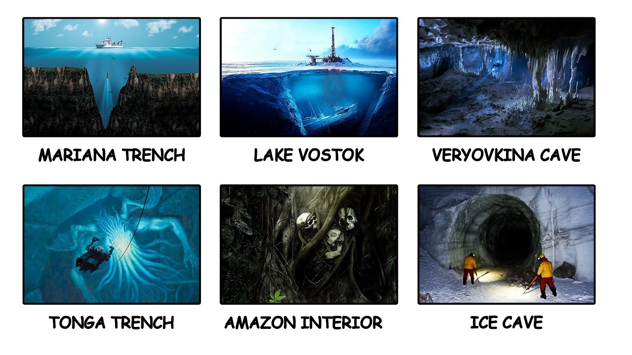 Every Unexplored Place on Earth