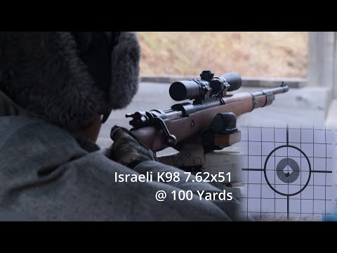 Badace Mauser 98K NDT (No Drill-Tap) Scout Mount and accuracy video at 100 yards