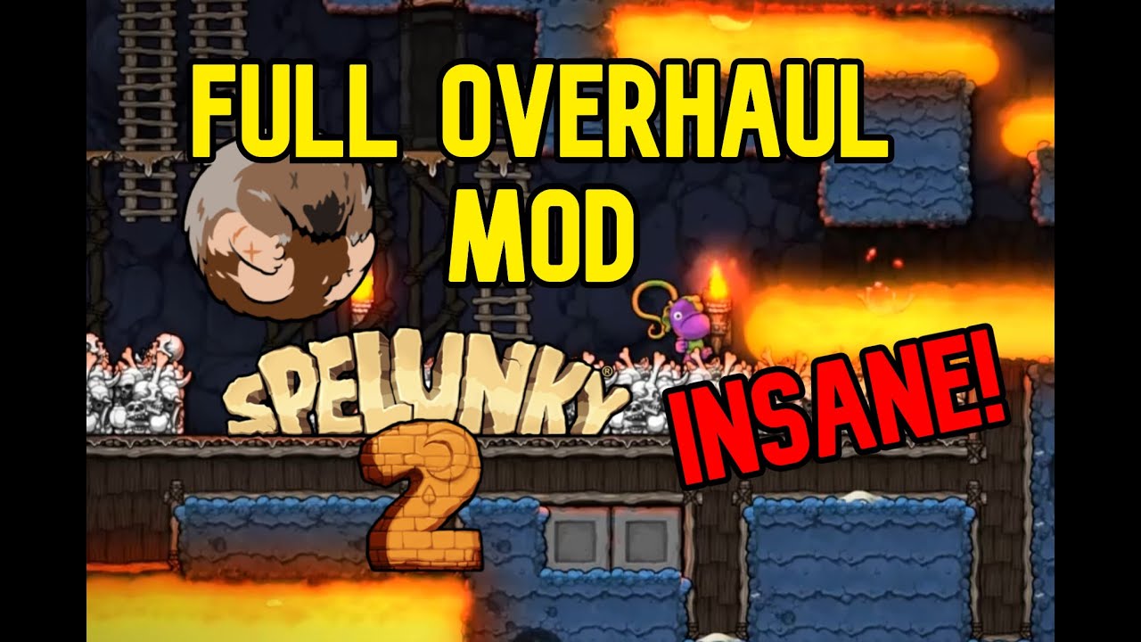 Spelunky 2 Mod CHANGES EVERYHING! - Remix mod (by Fingerspit) - YouTube