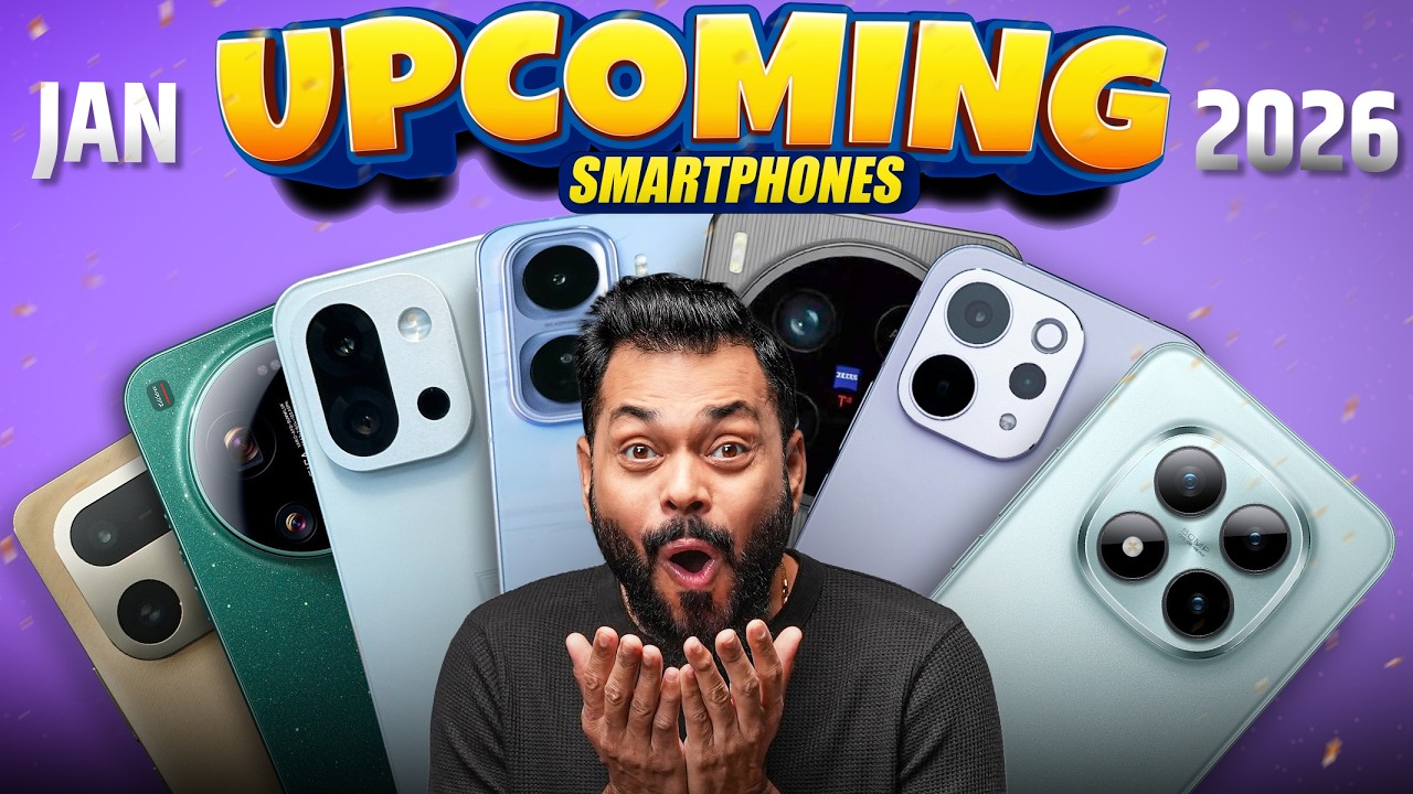 Top 15+ Best Upcoming Phone Launches ⚡ January 2026