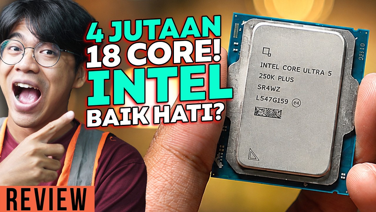 Processor 18 Core Cuma 4 Jutaan! Review Core Ultra 5 250K Plus ft MSI PRO B860-P Wifi