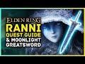 Elden Ring | How to Get MOONLIGHT GREATSWORD (Dark Moon Greatsword) Legendary Weapon Quest Guide