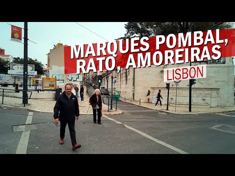 Caminhada de Outono 🍂 Lisboa Cosmopolita 🇵🇹 Mqês.Pombal, Rato, Amoreiras