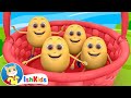 One Potato, Two Potatoes | Nursery Rhymes | Kids Songs | IshKids