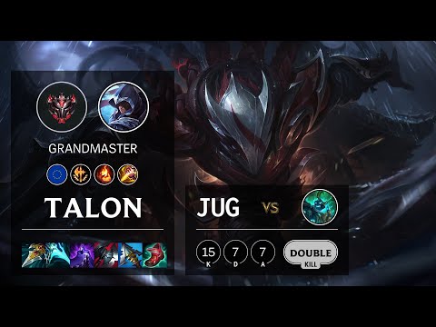 Talon Jungle vs Hecarim - EUW Grandmaster Patch 11.2