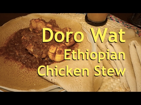 Doro Wat - Ethiopian/Eritrean Chicken Stew