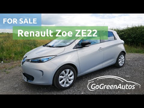 SOLD: 2013 Renault Zoe ZE22 Dynamique Zen in calipo grey metallic