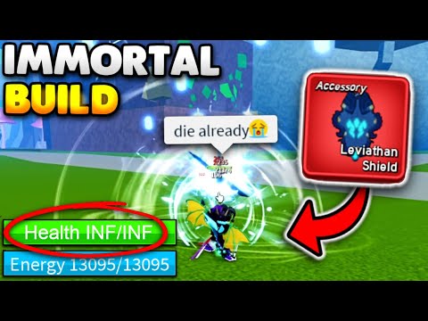 I Created an UNKILLABLE IMMORTAL Build In Blox Fruits... (INF HP)