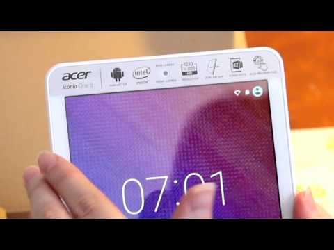 Acer Iconia One 8 unboxing