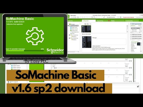 Somachine basic tutorial | Modicon plc | Easy PLC