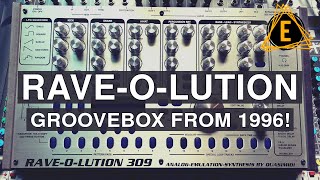 Video thumbnail for Exploring The Quasimidi Rave-O-Lution 309 Vintage Groovebox | RAVEOLUTION | by Electronisounds Audio