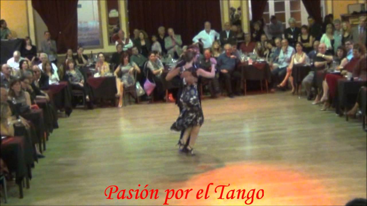 JOSEFINA BERMUDEZ y FABIAN PERALTA Bailando MILONGA, VIEJA MILONGA en YRA YIRA