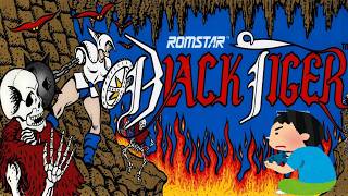 1987年 ブラックドラゴン Black Tiger レトロゲーム ゲームプレイ クリア動画