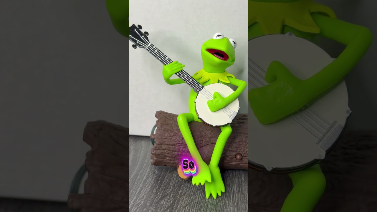 Muppet Kermit the Frog Rainbow Connection 2025 Hallmark Ornament