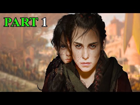A PLAGUE TALE REQUIEM PS5 Walkthrough Gameplay Part 1 - UNDER A NEW SUN PS5 - Amicia and Hugo