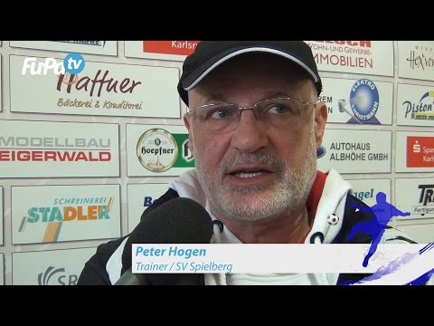 Peter Hogen - SV Spielberg - zum Spiel vs. TSG Balingen im FuPa.tv-Interview am 25.2.2017