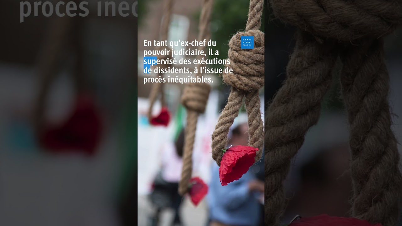 Iran : Ebrahim Raïssi, un triste héritage de répression