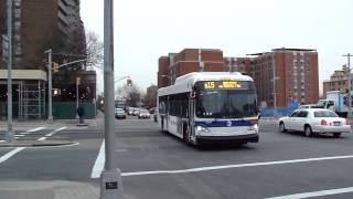 MTA New York City Bus: New Flyer XD40 #4844 B15 @ Elderts Lane and Linden Boulevard!