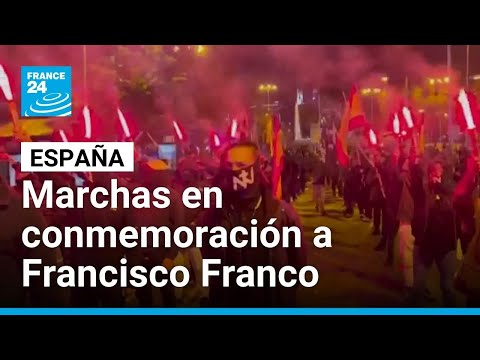 Espanya: marxes d'ultradreta en commemoració al llegat de Franco