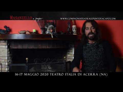 Promo-intervista "Masaniello" di Elvio Porta e Armando Pugliese. Compagnia Teatrale Punto e a capo