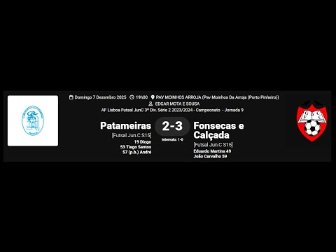 9ª Jornada CAP 2 - Fonsecas e Calçada 3