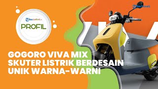 Profil Gogoro Viva Mix, Motor Skuter Listrik Punya Desain Unik Warna-Warni, Intip Spesifikasinya
