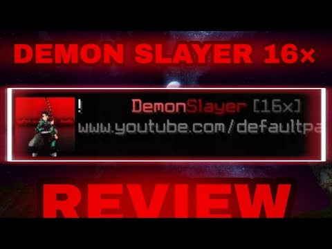Best Texture Pack Demon Slayer 16x pack!