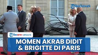 Momen Akrab Didit Prabowo dan Ibu Negara Prancis di Istana Elysee, Brigitte Macron Hampiri Duluan